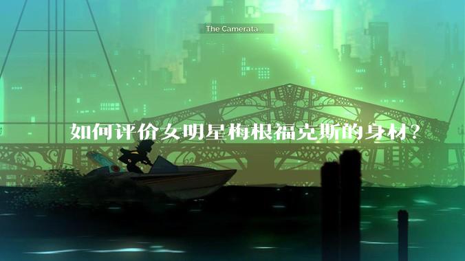 如何评价女明星梅根福克斯的身材？