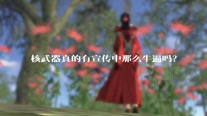 核武器真的有宣传中那么牛逼吗？