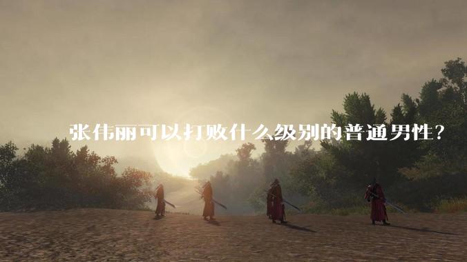 张伟丽可以打败什么级别的普通男性？