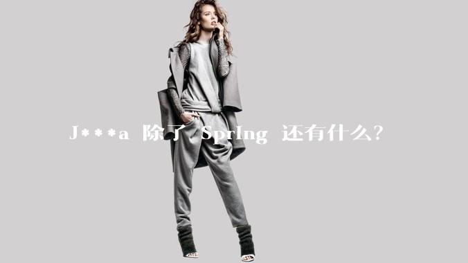 J***a 除了 Spring 还有什么？